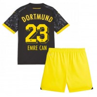 Borussia Dortmund Emre Can #23 Udebane Trøje Børn 2023-24 Kortærmet (+ Korte bukser)